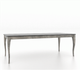 Canadel Customizable Gourmet 92" VC Base Dining Table with Two Removable Leaf's-3