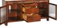 Sunny Designs™ Santa Fe Dark Chocolate Entertainment Wall with Pier-3