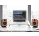 Kanto YU2 Walnut (Pr.) Powered Desktop Speakers-5
