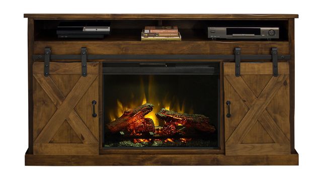 Legends Home Farmhouse 66" Fireplace Console-0