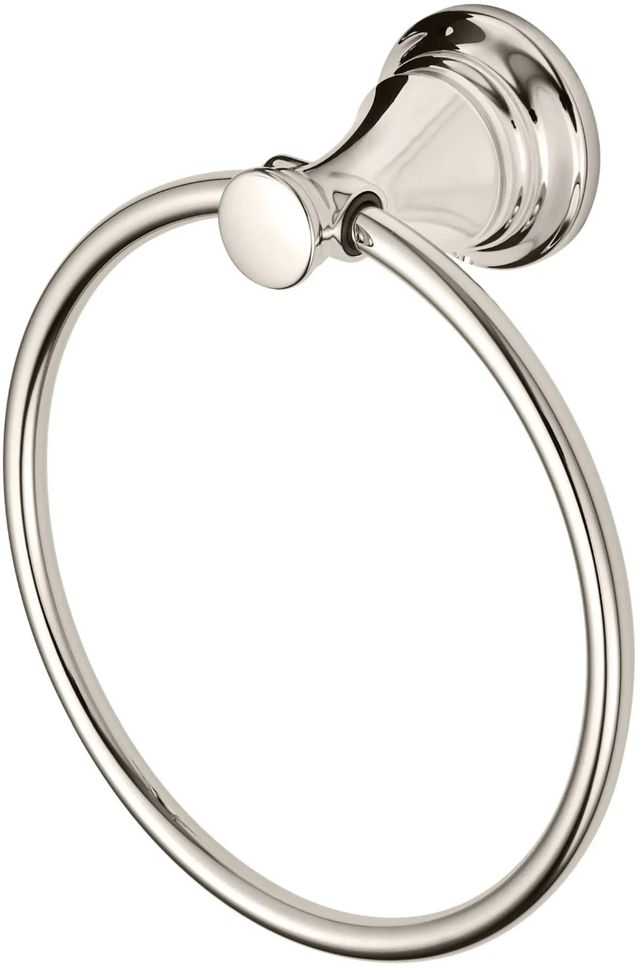 American Standard Delancey® Polished Nickel Towel Ring-1
