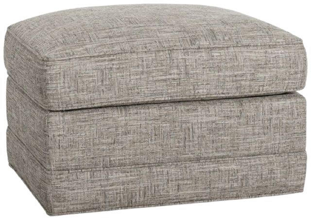Smith Brothers Customizable 502 Fabric Ottoman with Casters-0