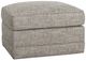 Smith Brothers Customizable 502 Fabric Ottoman with Casters-0