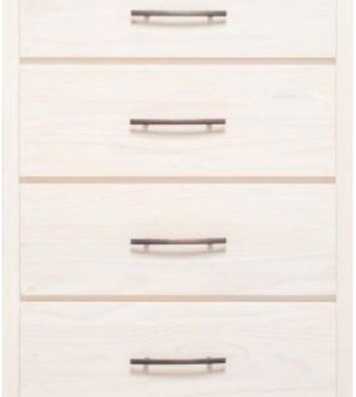Mako Wood Furniture Sophia Beige/Brown Chest-1