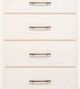 Mako Wood Furniture Sophia Beige/Brown Chest-1