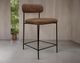 International Furniture Direct Seating Black/Brown 43" Bar Stool-1