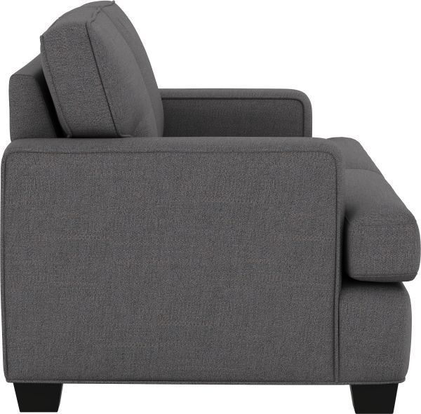 Emerald Home Carter Medium Gray Loveseat-4