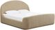 Modus Furniture Colton Sourdough California King Upholstered Panel Bed-0