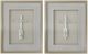 Crestview Collection Ethereal Grace 2-Piece White Wall Art Set-0
