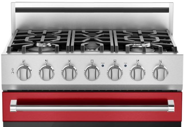 Viking® 3 Series 30" San Marzano Red Pro Style Dual Fuel Natural Gas Range-1