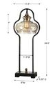 Uttermost® Cotulla Aged Black Accent Lamp-4