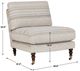 Uttermost® Chatsworth Walnut Modern Accent Chair-4