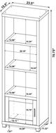 Coaster® Sachin Dark Pine Media Tower-3