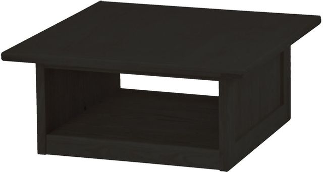 Crate Designs™ Furniture Espresso Square Coffee Table-0