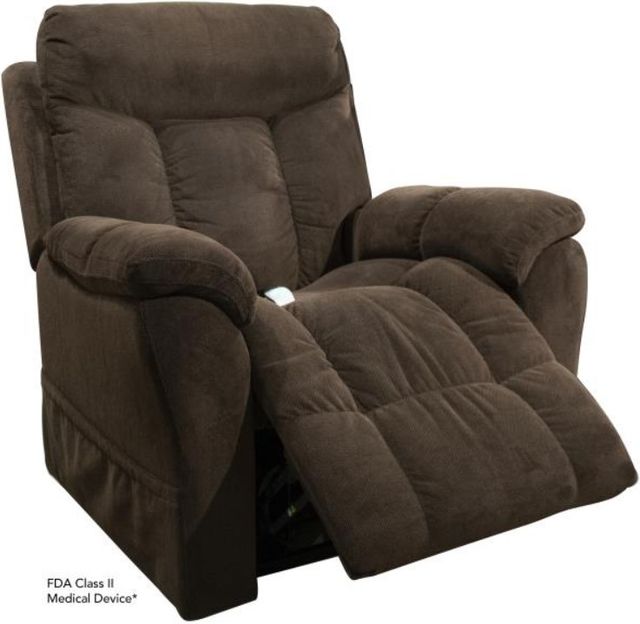 Mega Motion® Trio Grande Domain Chocolate Power Lift Recliner-1