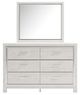 Signature Design by Ashley® Altyra White Dresser and Mirror-1