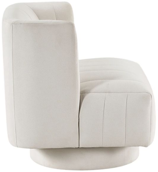 Homelegance® Joyce Beige Swivel Chair-3