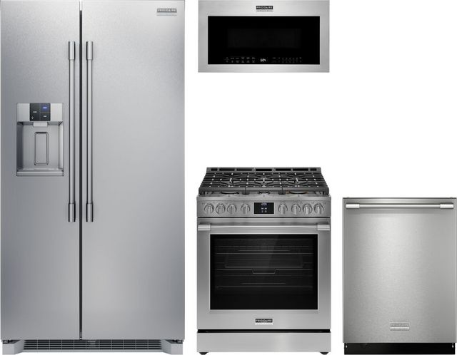 Frigidaire Professional® 4 Piece Stainless Steel Kitchen Package 