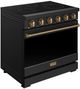 Thor Kitchen® Gordon Ramsay 36" Black/Bronze Freestanding Pro Style Electric Range-2