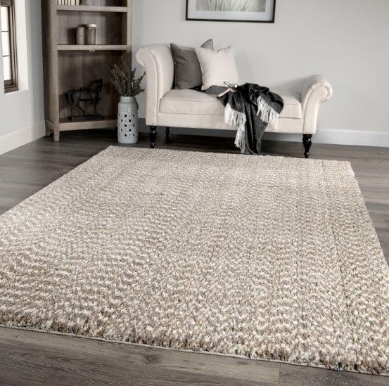 Orian Cotton Tail Ditto White 5'x8' Area Rug-4
