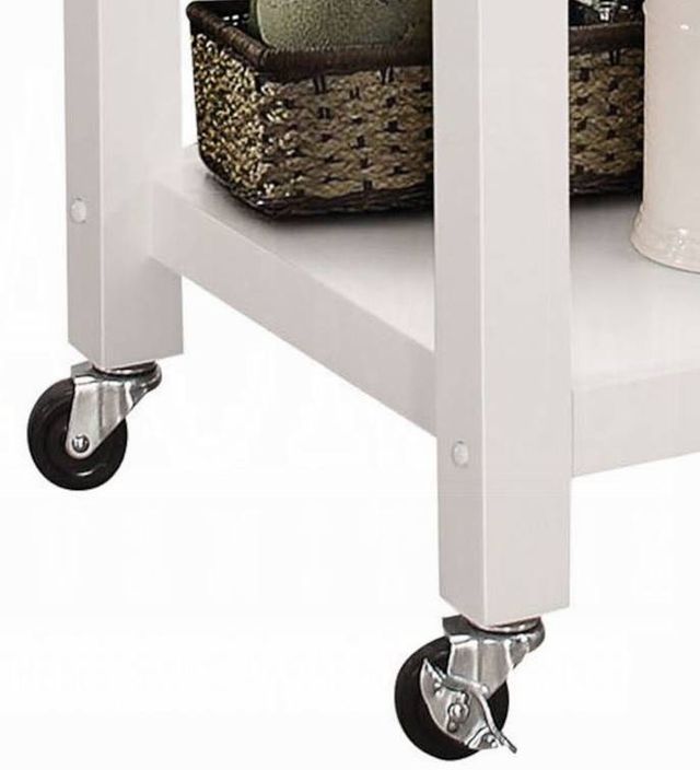 ACME Furniture Ottawa Black/White Kitchen Cart-4