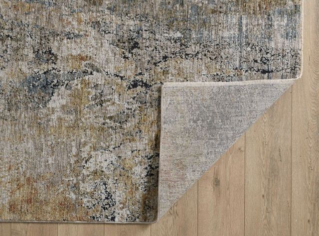 KAS Rugs Avani Blue/Spice Barcelona 5'x8' Area Rug-3
