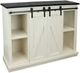 American Heartland Manufacturing Rustic Two Tone 57" Tall Provincial TV Stand-0