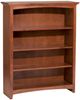 Whittier Wood® Furniture Customizable McKenzie 4-Shelf 36" Bookcase-0