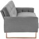 A & B Home Alicia Gold/Gray Sofa Bed-4