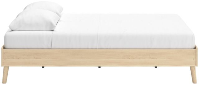 Signature Design by Ashley® Cabinella Tan Queen Platform Bed-3