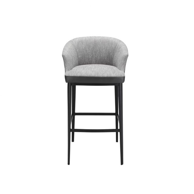 Moe's Home Collection Beckett Grey Barstool-0