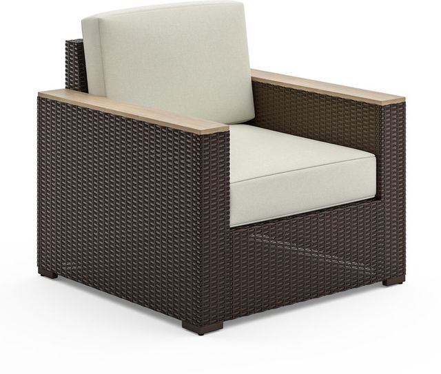 homestyles® Palm Springs Brown Arm Chair-0