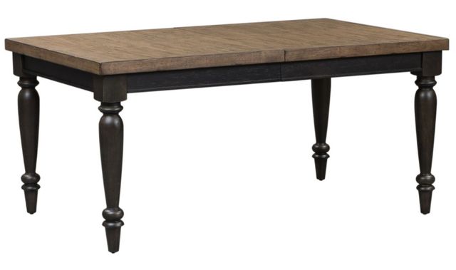 Liberty Furniture Harvest Home 5-Piece Barley Brown/Chalkboard Rectangular Dining Set-2