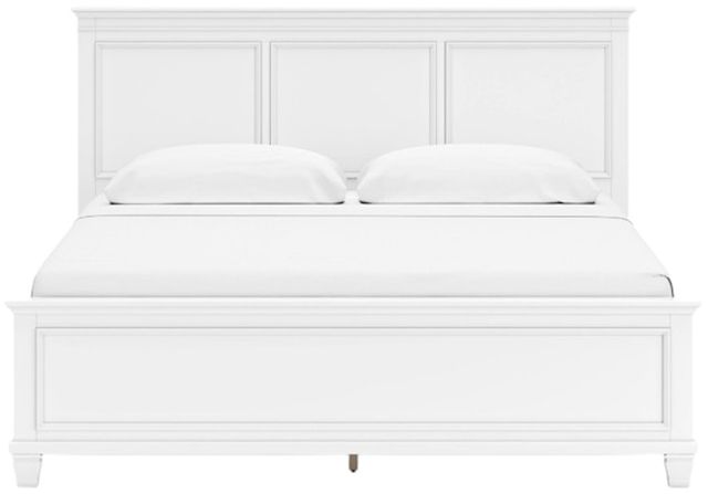 Signature Design by Ashley® Fortman White California King Panel Bed-1
