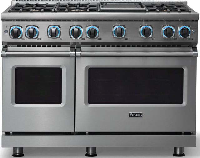 Viking® 7 Series 48" Stainless Steel Pro Style Natural Gas Range-3