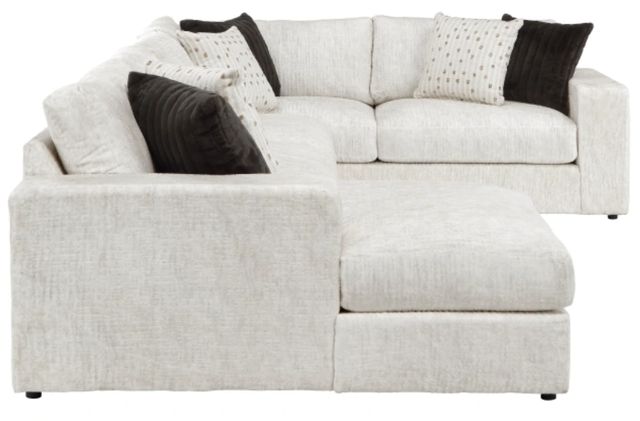 Homelegance® Solace 3-Piece Beige Left-Arm Facing Sectional and Chaise-3