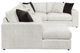 Homelegance® Solace 3-Piece Beige Left-Arm Facing Sectional and Chaise-3