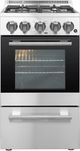 FORNO® Lazio 20" Stainless Steel Pro Style Gas Range-0