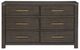 Mazin Furniture Scarlett Brownish Gray Dresser-1