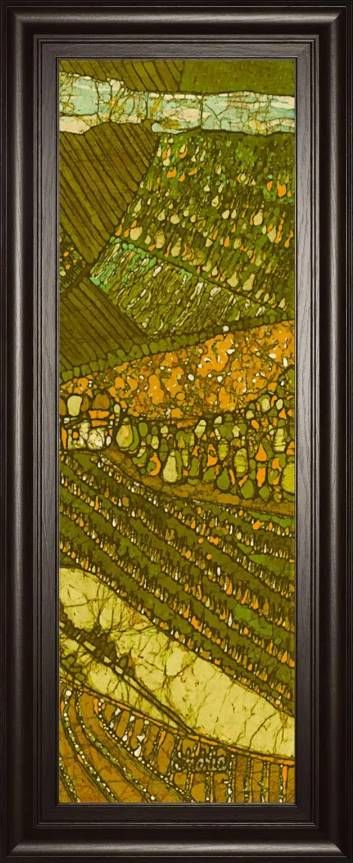 Classy Art Vineyard Batik II by Andrea Davis Wall Art-0
