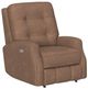 Flexsteel® Customizable Devon Fabric Power Rocking Recliner with Power Headrest-3