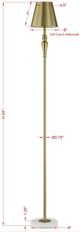 Forty West Salem Gold Floor Lamp-1