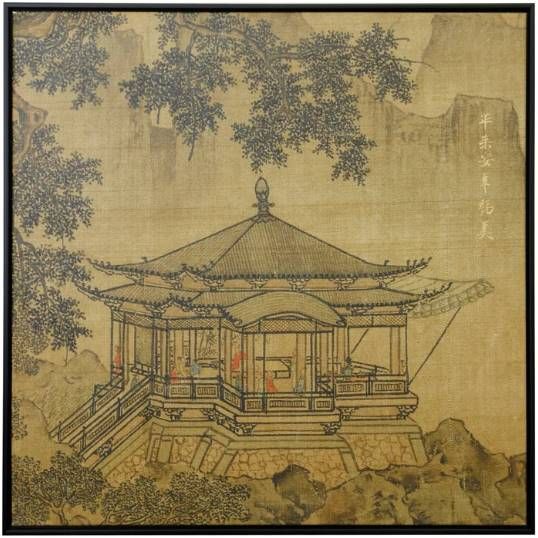 Stylecraft Beige/Gray Wall Art-0