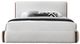ACME Furniture Sandro Walnut/White Queen Panel Bed-3
