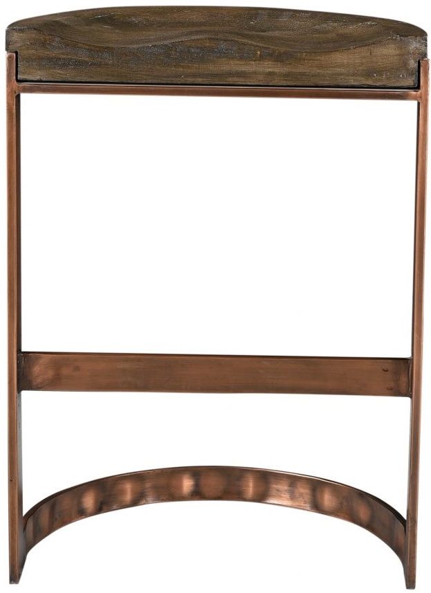 Moe's Home Collection Bancroft Copper Grey Counter Stool-0