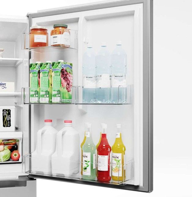 Midea® 30 in. 18.7 Cu. Ft. Stainless Steel Bottom Freezer Refrigerator-4