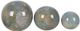 Crestview Collection Lloyd 3-Piece Aqua Marbled & Glazed Lloyd Sphere Set-0