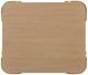 Hooker® Furniture Banyon Bay Desert Oak End Table with Brushed Brass Support-4