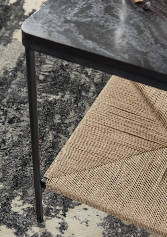 Signature Design by Ashley® Minrich Black/Natural Accent Table-3