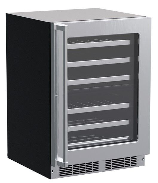 Marvel 4.9 Cu. Ft. Stainless Steel Wine Cooler-0